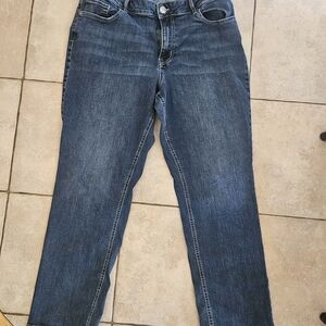 Maurices Dark Blue Straight Leg Jeans